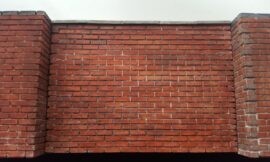 Brick Wall and Pillars (4518)